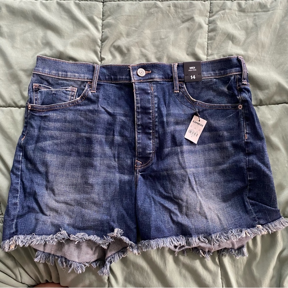 Jean shorts (Express) NWT